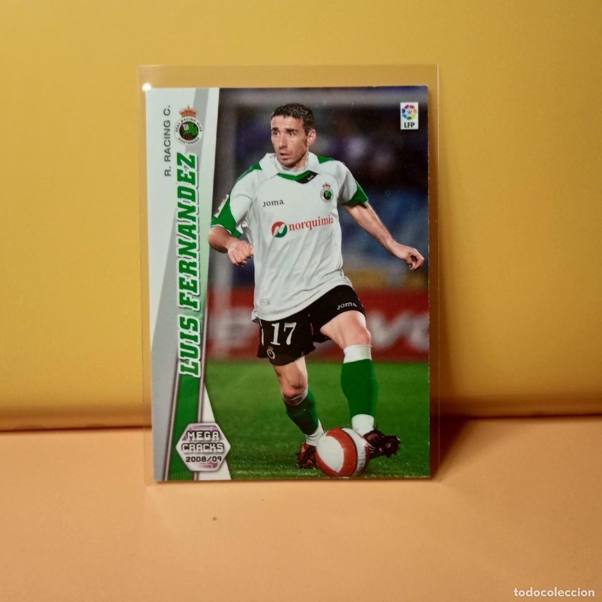 Cromos de f&uacute;tbol: MEGACRACKS 2008 2009 08 09 RACING DE SANTANDER LUIS FERN&Aacute;NDEZ 243