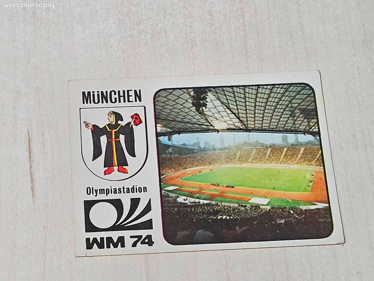 Cromos de f&uacute;tbol: N&ordm; 71 - MUNCHEN - CROMO - VULCANO / PANINI - WORLD CUP MUNCHEN 74 - MUNDIAL MUNICH 74 - SIN PEGAR