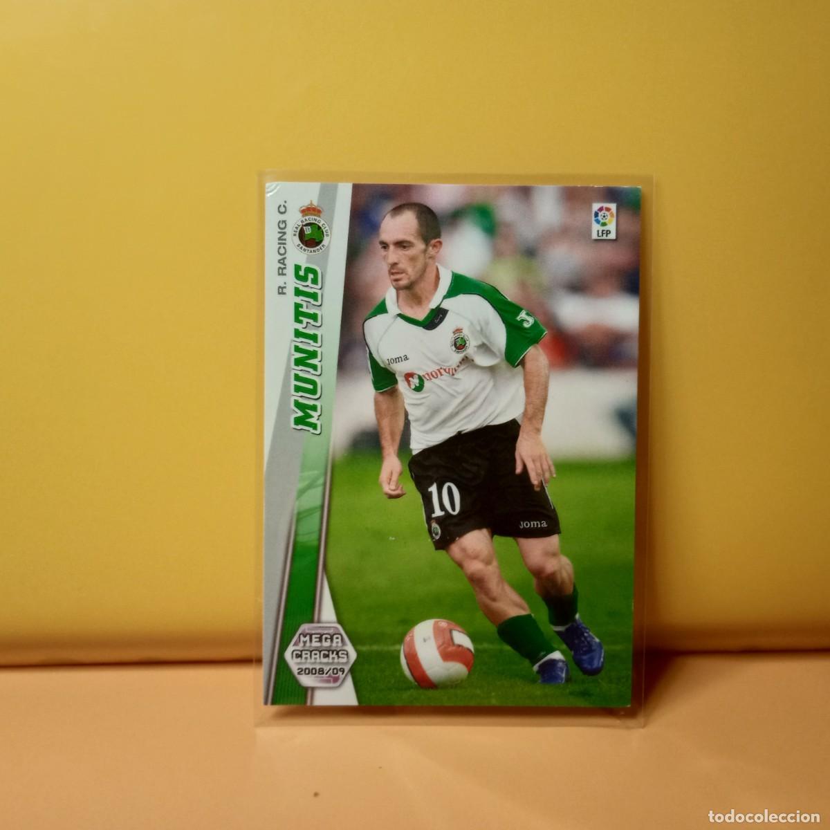 Cromos de f&uacute;tbol: MEGACRACKS 2008 2009 08 09 RACING DE SANTANDER MUNITIS 252
