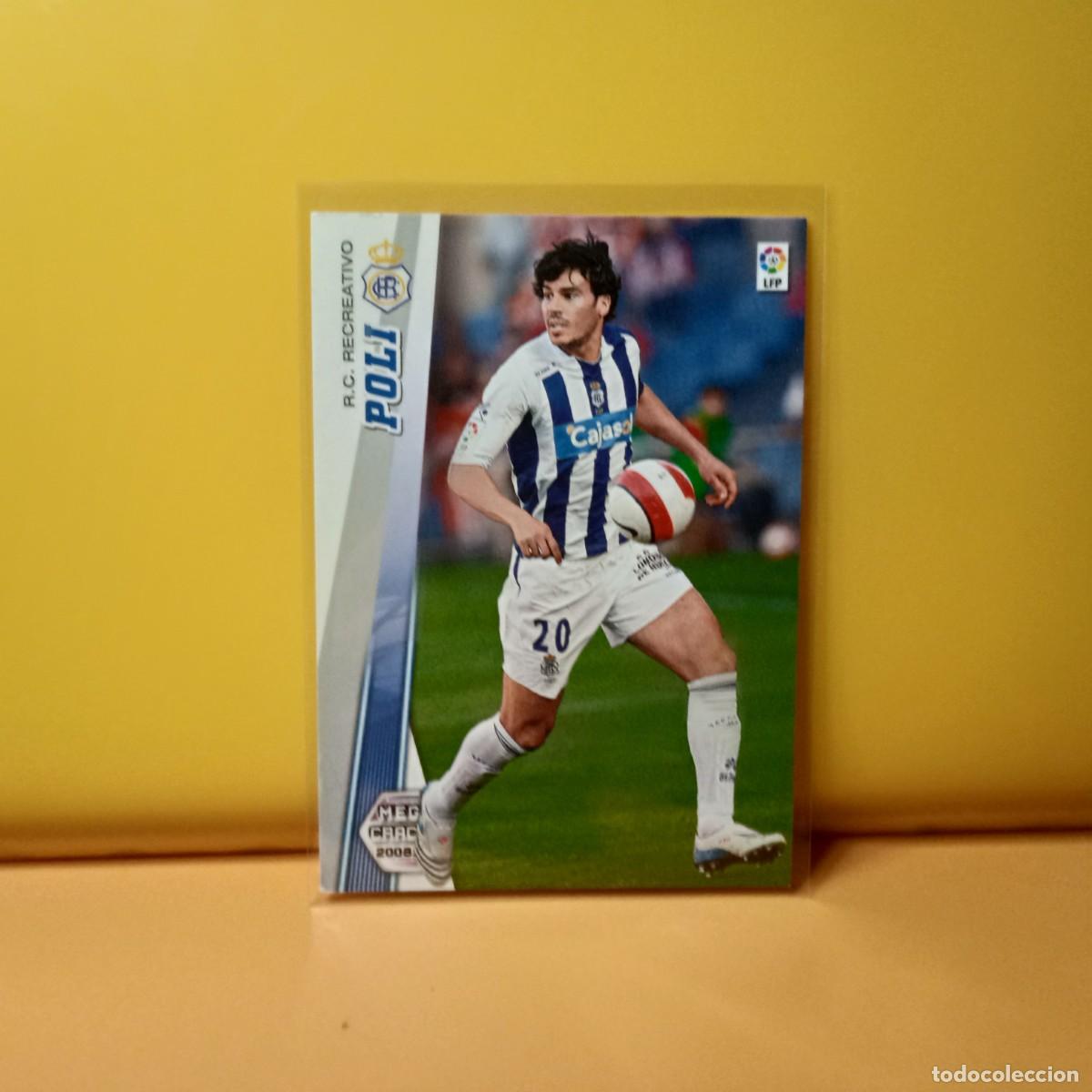 Cromos de f&uacute;tbol: MEGACRACKS 2008 2009 08 09 RECREATIVO DE HUELVA POLI 260