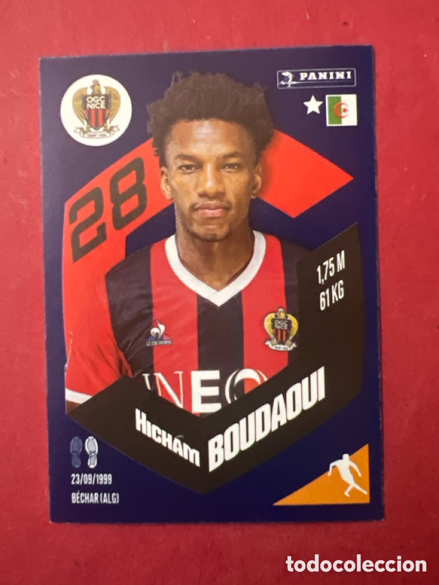 Cromos de f&uacute;tbol: A1813. Panini Foot France stickers 2023 2024 23 24 - 322 HICHAM BOUDAOUI