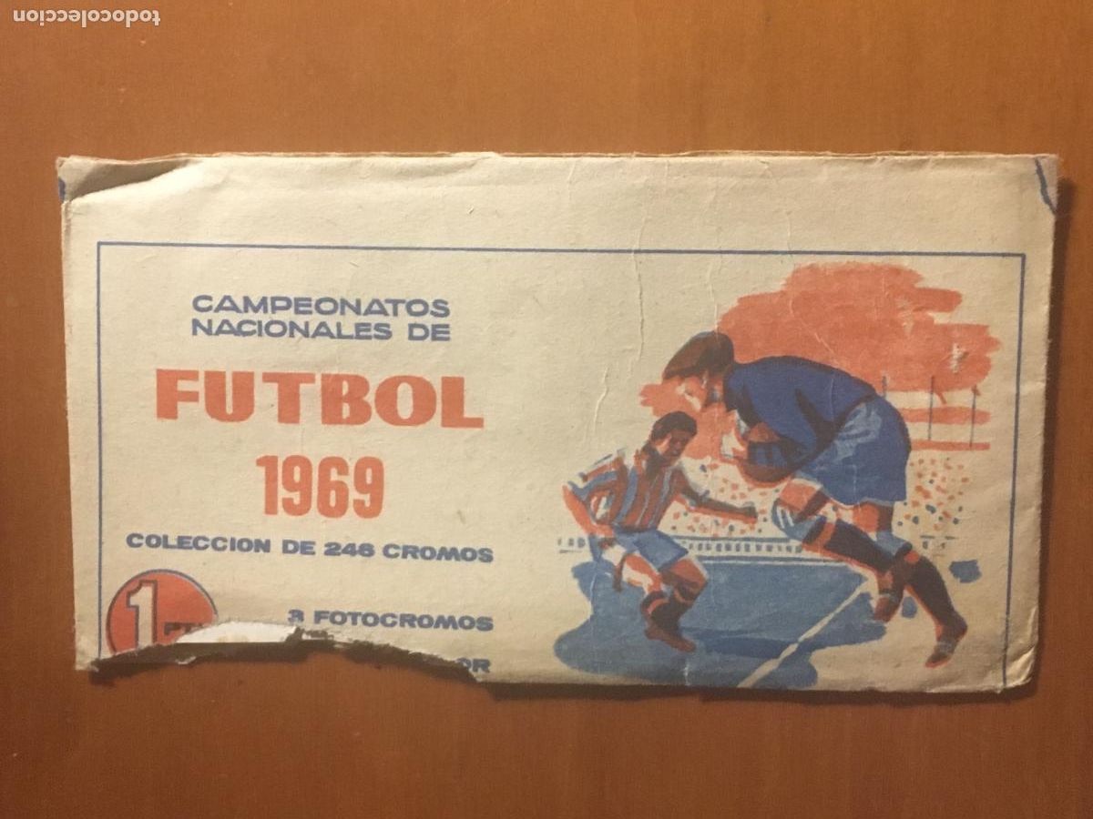 Cromos de Futebol: futbol 1969 ruiz romero sobre cromos sin abrir cerrado