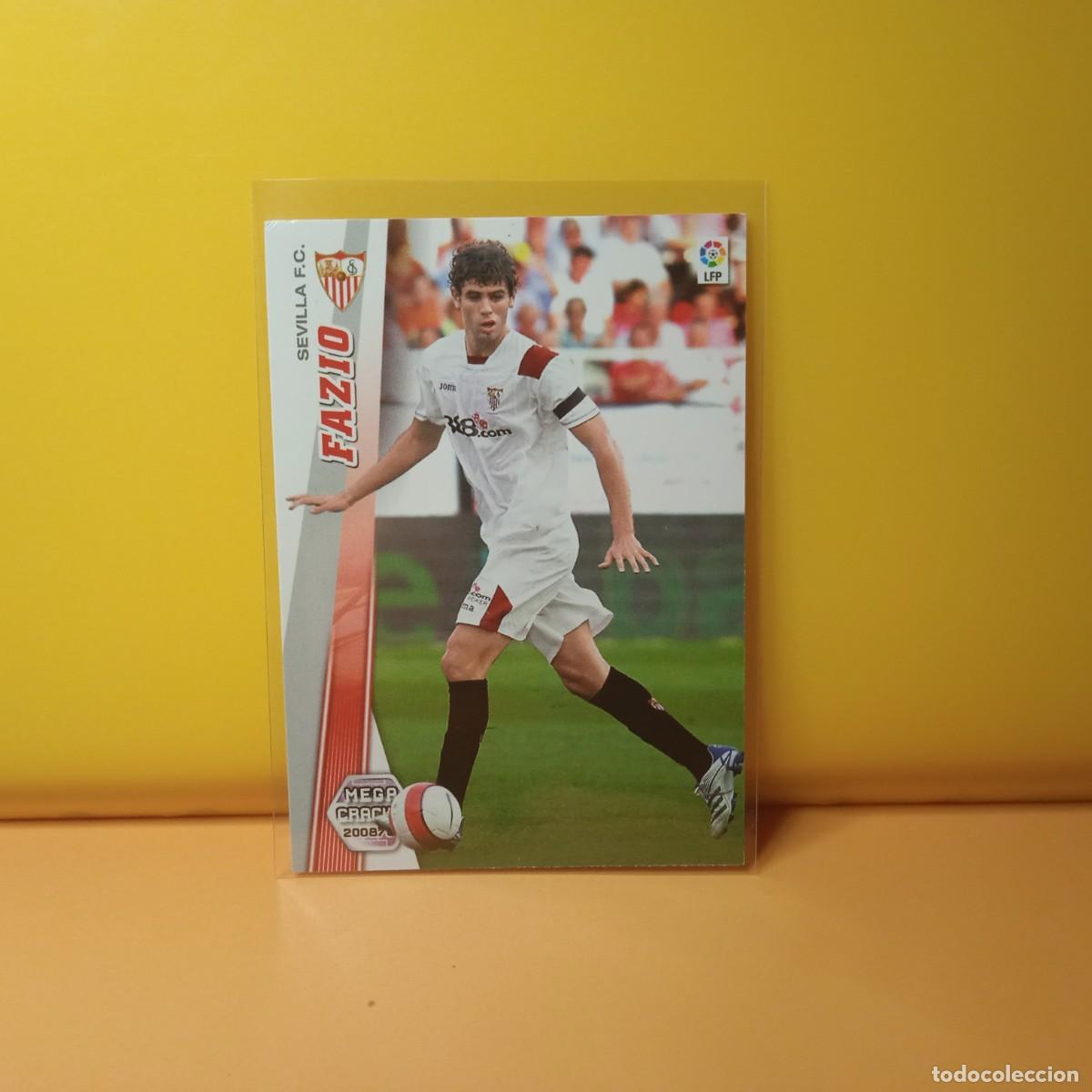 Cromos de f&uacute;tbol: MEGACRACKS 2008 2009 08 09 SEVILLA F.C FAZIO 276