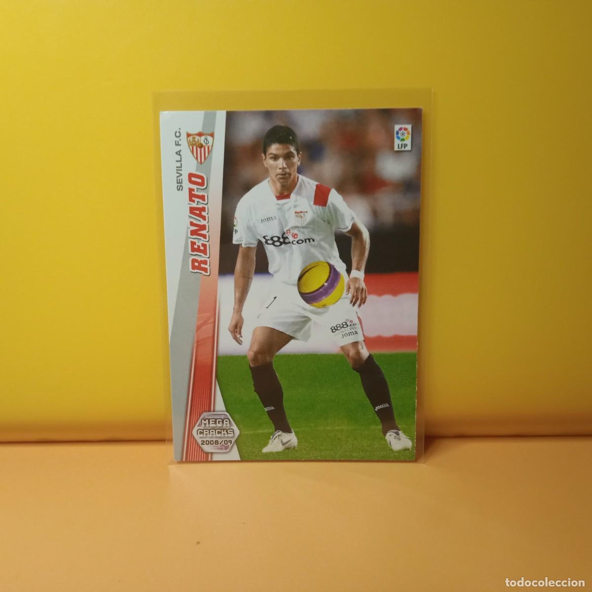 Cromos de f&uacute;tbol: MEGACRACKS 2008 2009 08 09 SEVILLA F.C RENATO 281