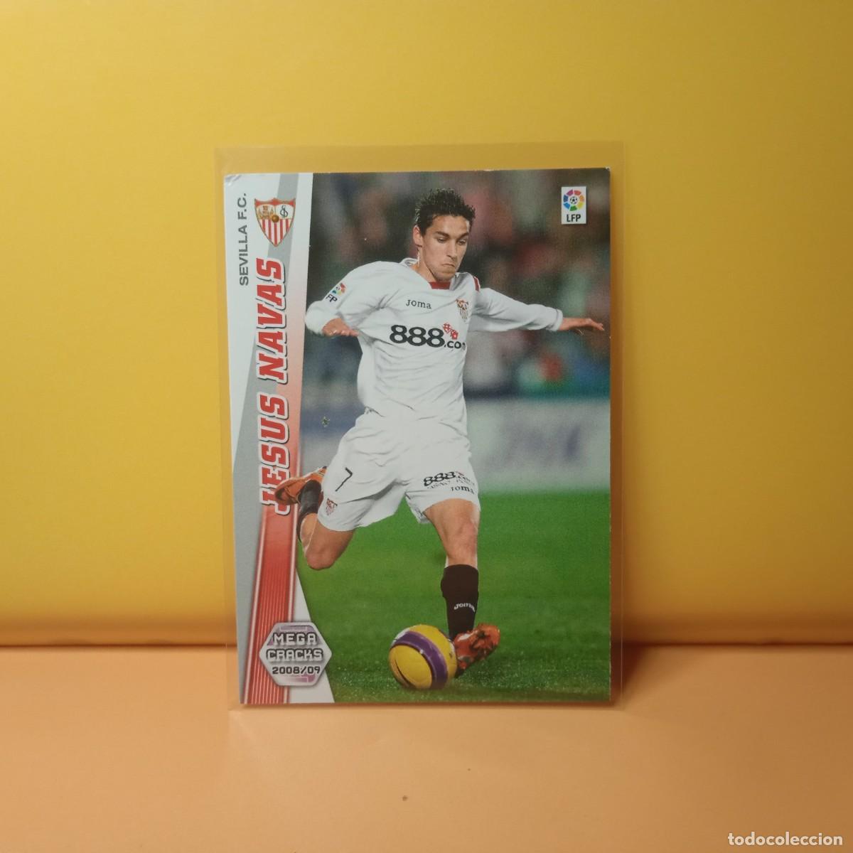 Cromos de f&uacute;tbol: MEGACRACKS 2008 2009 08 09 SEVILLA F.C JESUS NAVAS 284