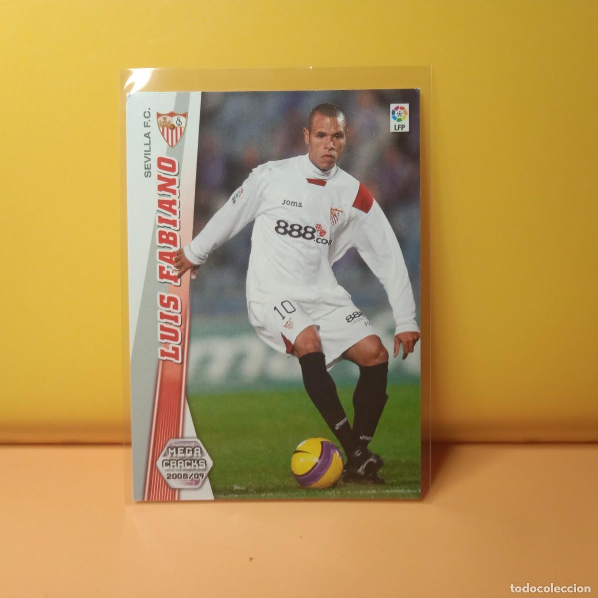 Cromos de f&uacute;tbol: MEGACRACKS 2008 2009 08 09 SEVILLA F.C LUIS FABIANO 287