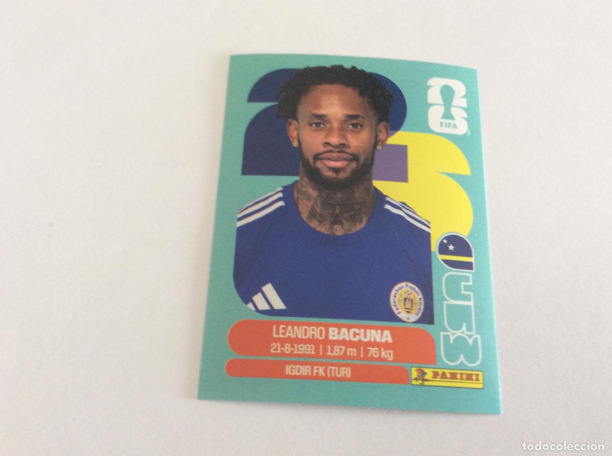 Cromos de f&uacute;tbol: CUW12 CUW 12 Leandro Bacuna Cura&ccedil;ao Sticker Cromo FIFA World Cup 2026 26 Panini Mundial