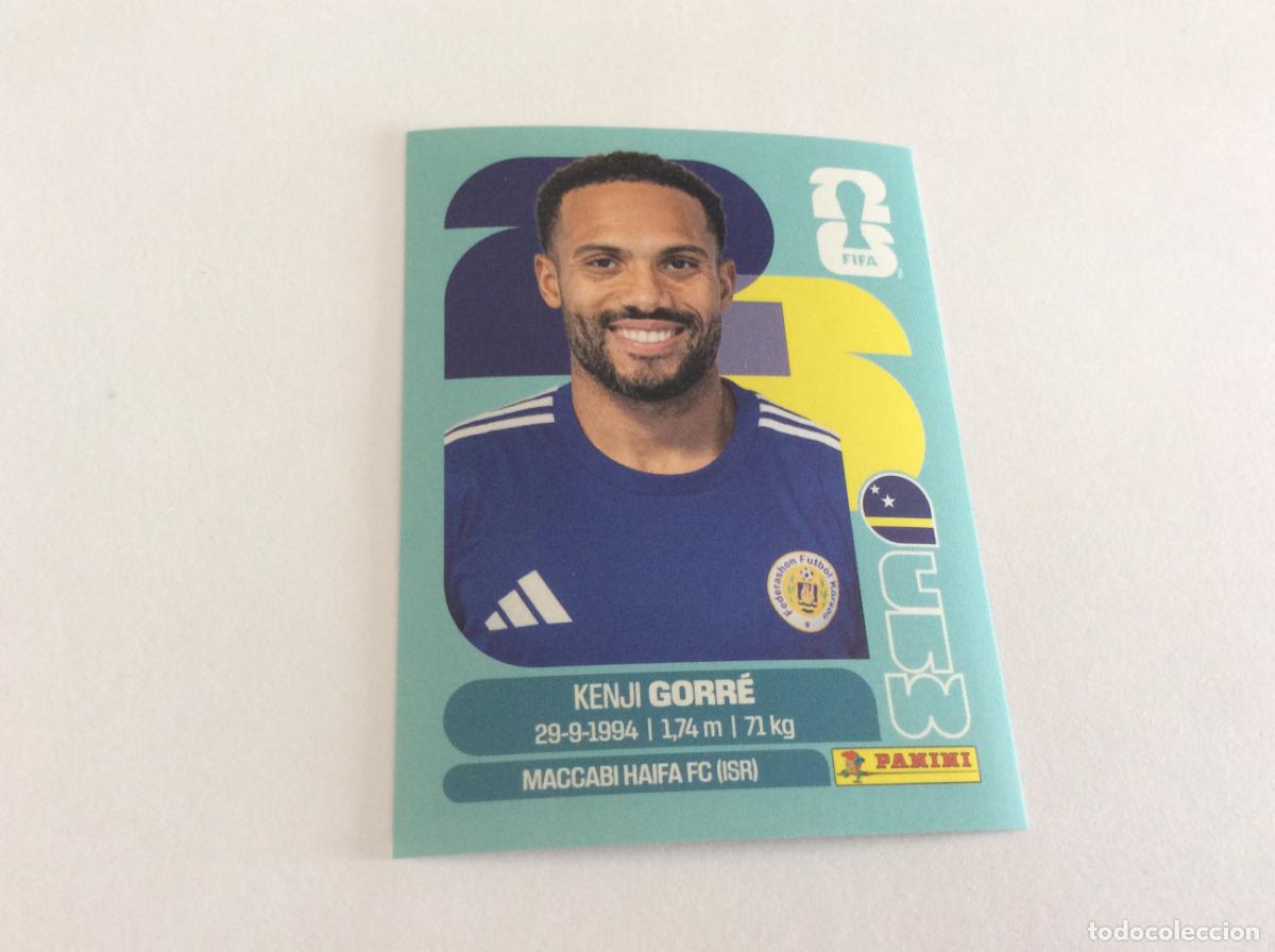 Cromos de f&uacute;tbol: CUW15 CUW 15 Kenji Gorre Cura&ccedil;ao Sticker Cromo FIFA World Cup 2026 26 Panini Mundial
