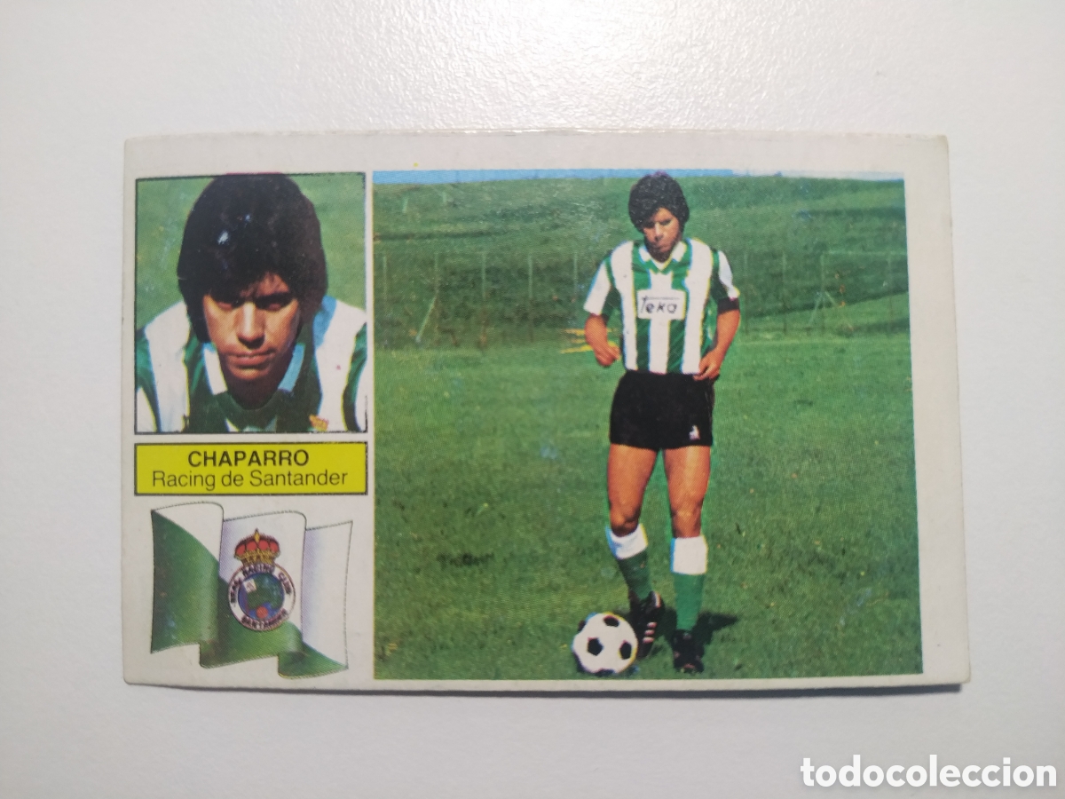 Cromos de f&uacute;tbol: Chaparro fichaje 28 bis liga 1982 1983 82 83 ediciones este, recuperado despegado