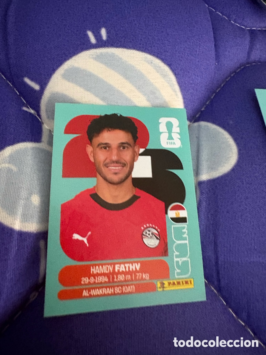 Cromos de f&uacute;tbol: Panini mundial 2026 EGY 12 Hamdy Fathy Egipto