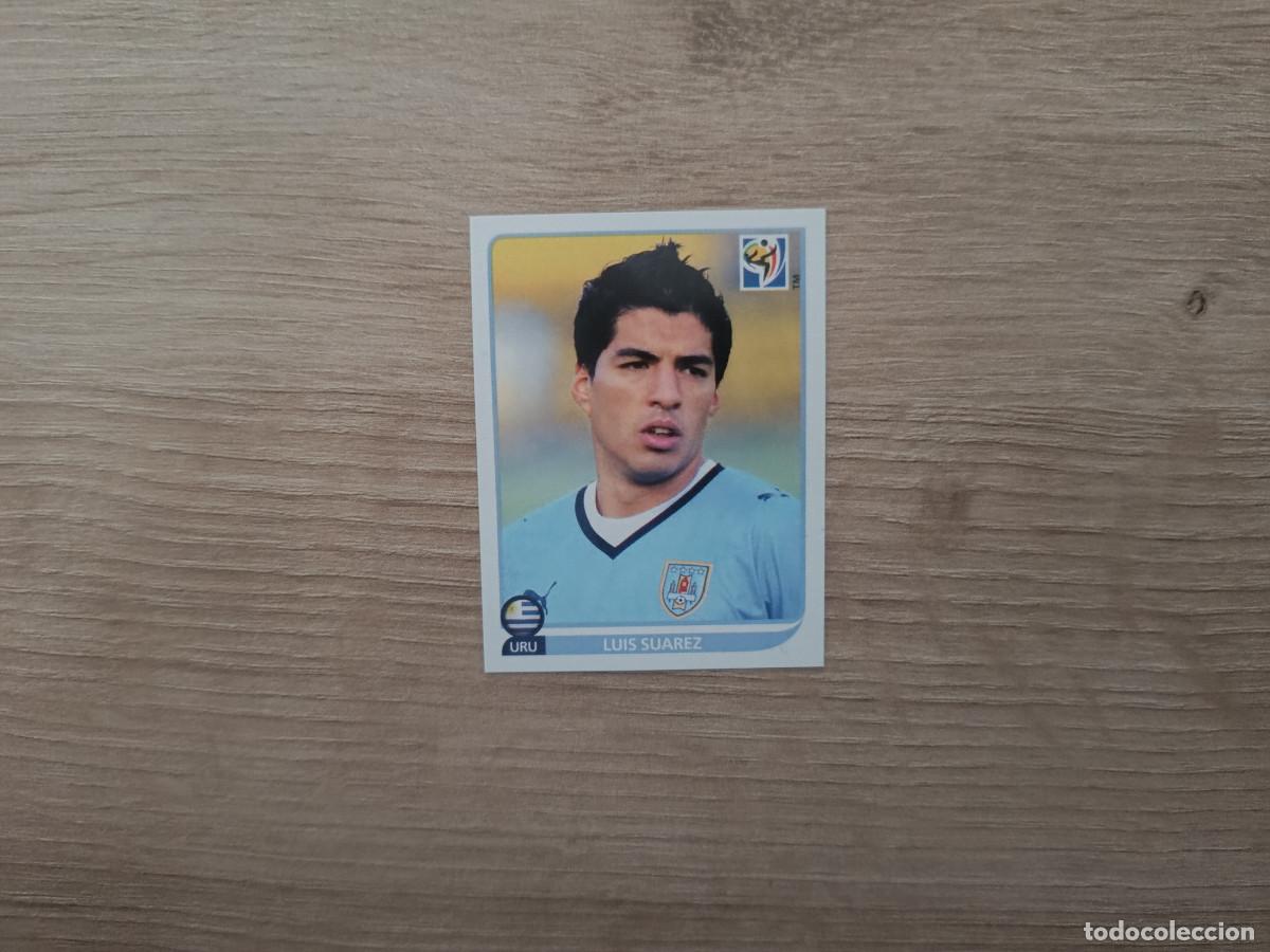 Cromos de f&uacute;tbol: CROMO DE FUTBOL PANINI LUIS SUAREZ URUGUAY 84 MUNDIAL SUD&Aacute;FRICA 2010 D726