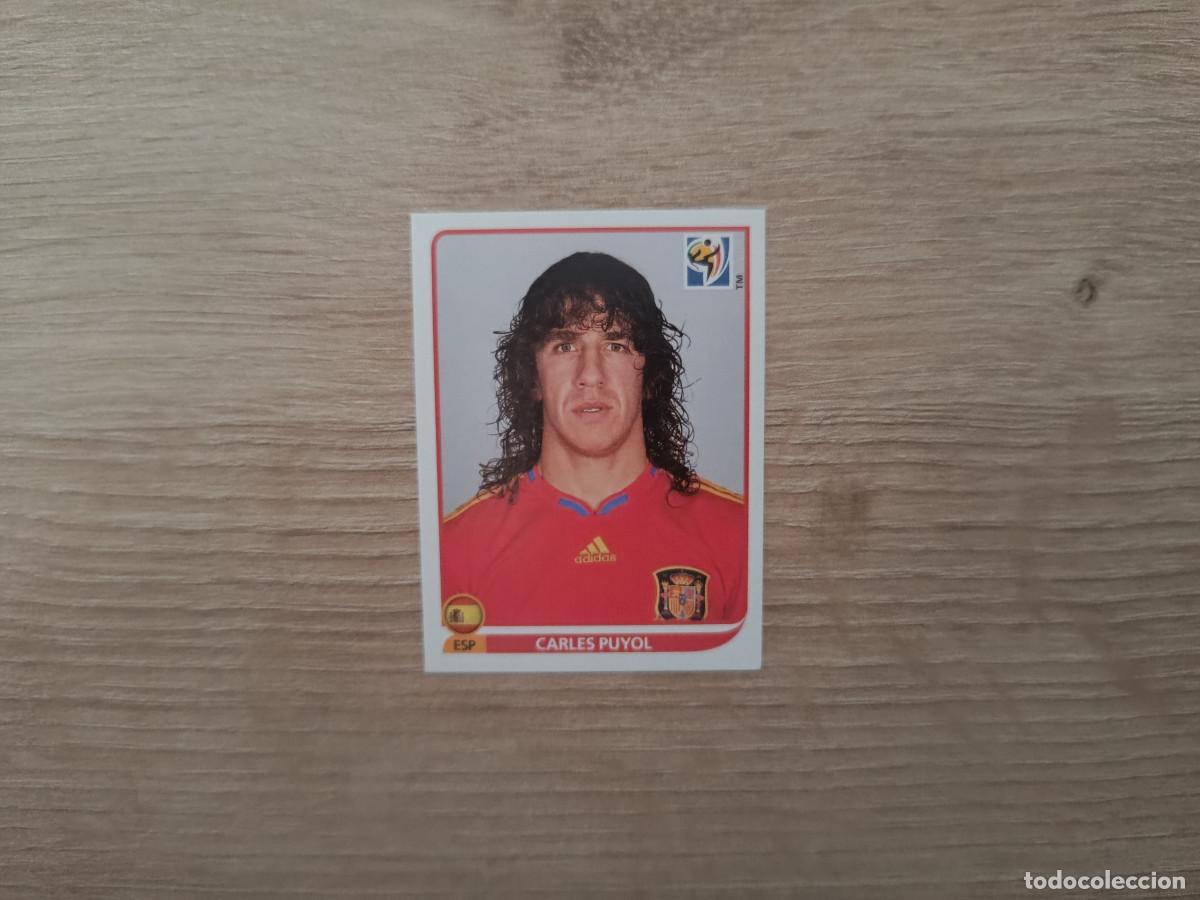 Cromos de f&uacute;tbol: CROMO DE FUTBOL PANINI CARLES PUYOL ESPA&Ntilde;A 565 MUNDIAL SUD&Aacute;FRICA 2010 D726