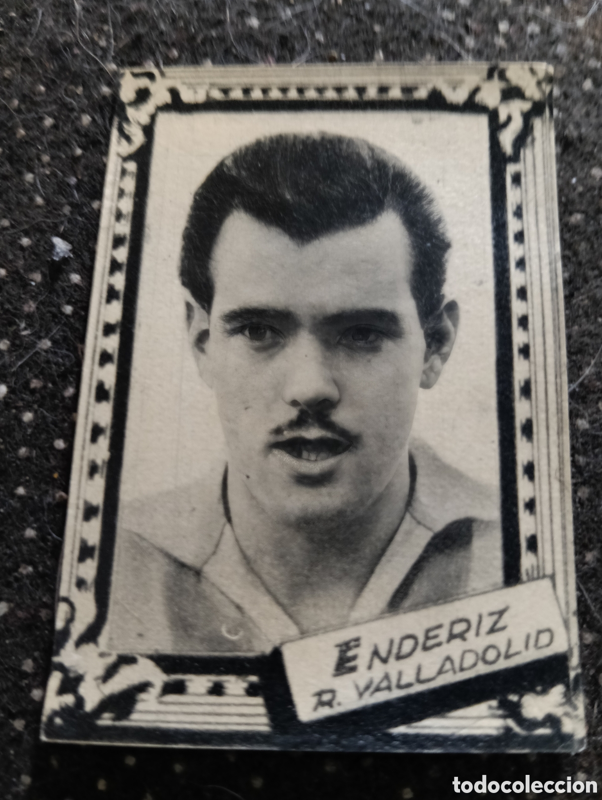 Cromos de f&uacute;tbol: ENDERIZ - REAL VALLADOLID - CROMO LIGA 1959 1960 - ALBUM FHER DISGRA, sin pegar, en muy buen estado