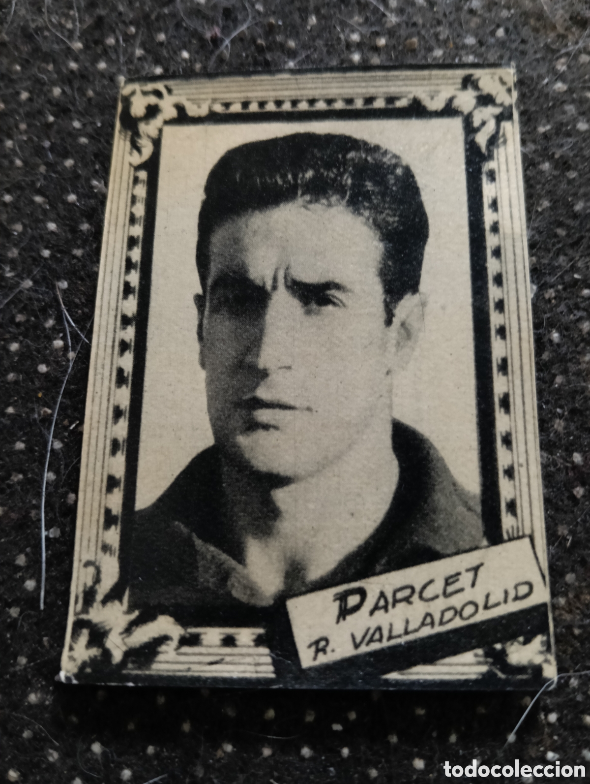 Cromos de f&uacute;tbol: PARCET - REAL VALLADOLID - CROMO LIGA 1959 1960 - ALBUM FHER DISGRA, sin pegar, en muy buen estado