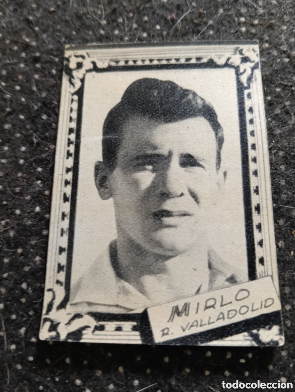 Cromos de f&uacute;tbol: MIRLO - REAL VALLADOLID - CROMO LIGA 1959 1960 - ALBUM FHER DISGRA, sin pegar, en muy buen estado