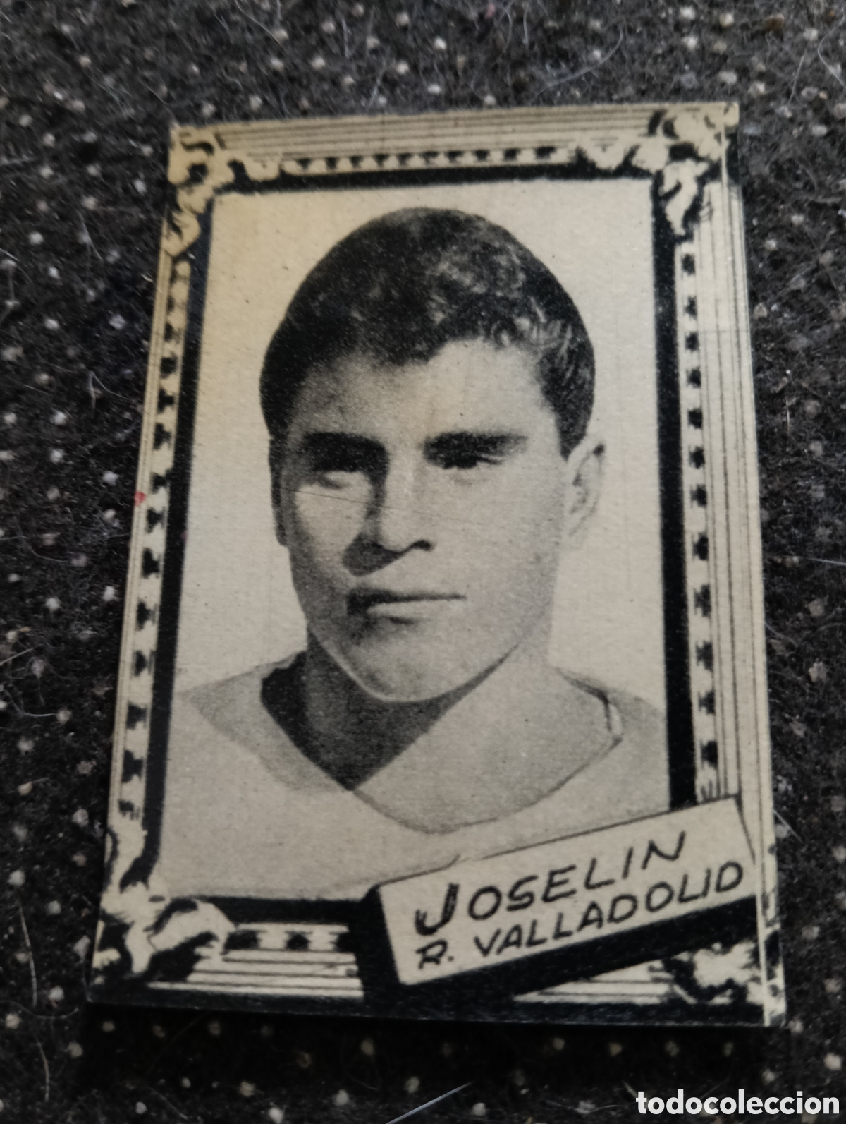 Cromos de f&uacute;tbol: JOSEL&Iacute;N - REAL VALLADOLID - CROMO LIGA 1959 1960 - ALBUM FHER DISGRA, sin pegar, en muy buen estado