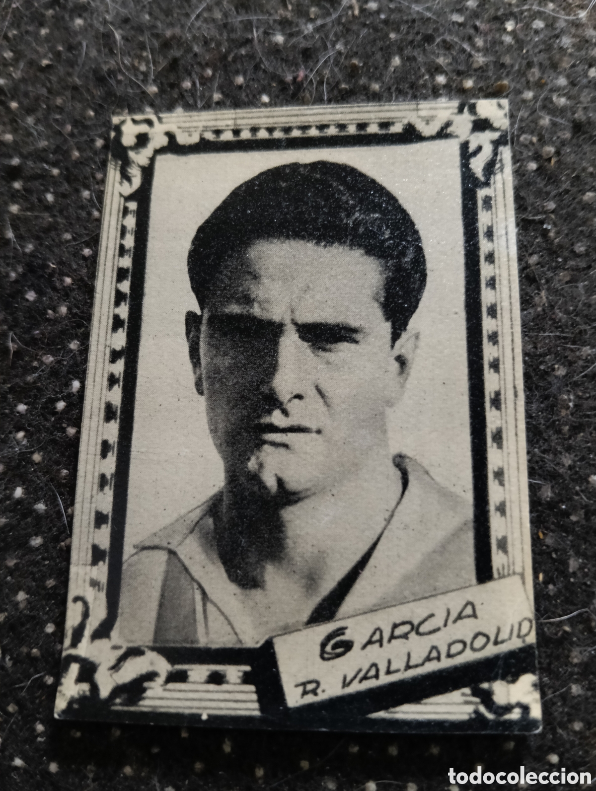 Cromos de f&uacute;tbol: GARCIA - REAL VALLADOLID - CROMO LIGA 1959 1960 - ALBUM FHER DISGRA, sin pegar, en muy buen estado