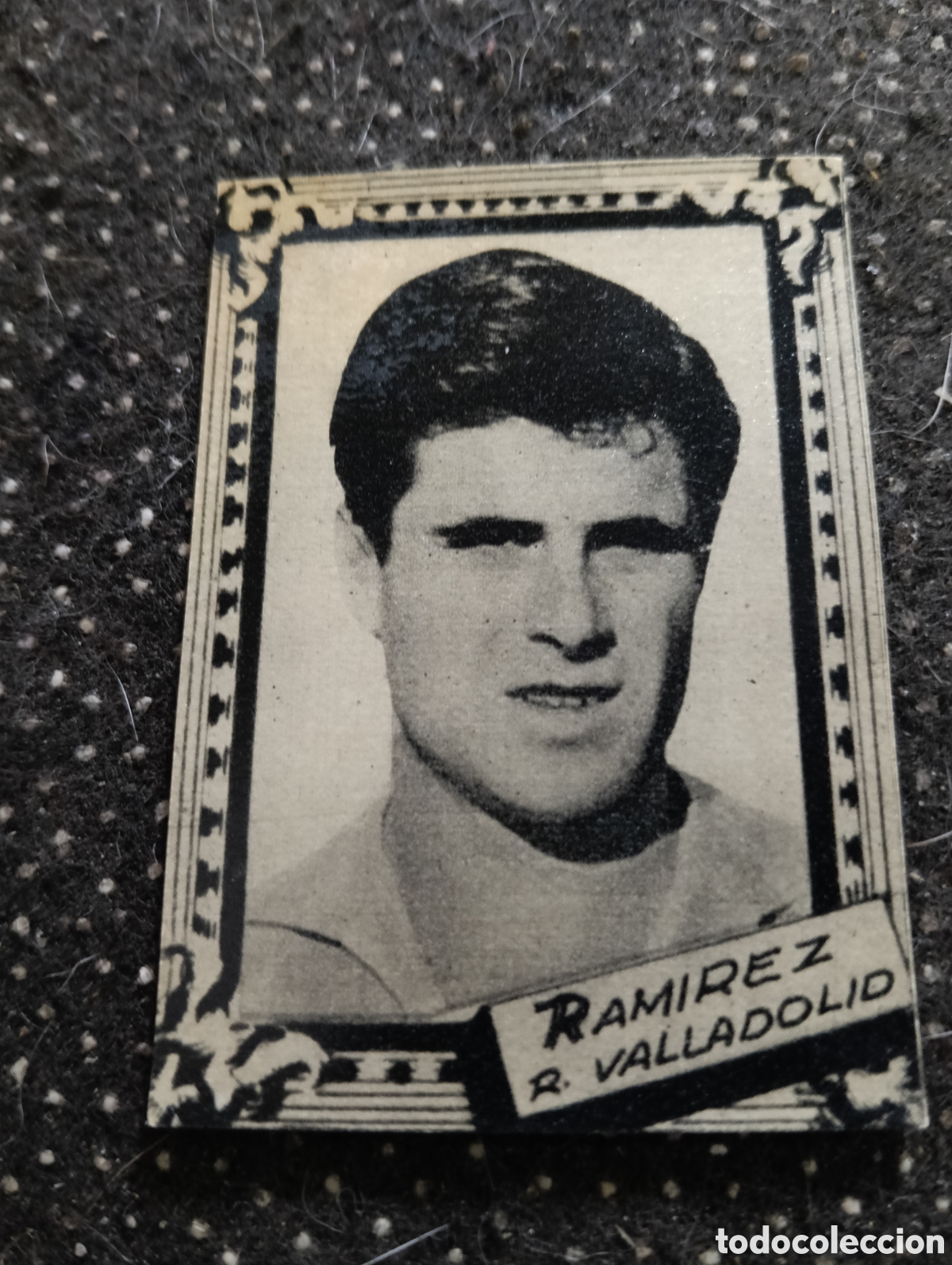 Cromos de f&uacute;tbol: RAM&Iacute;REZ - REAL VALLADOLID - CROMO LIGA 1959 1960 - ALBUM FHER DISGRA, sin pegar, en muy buen estado