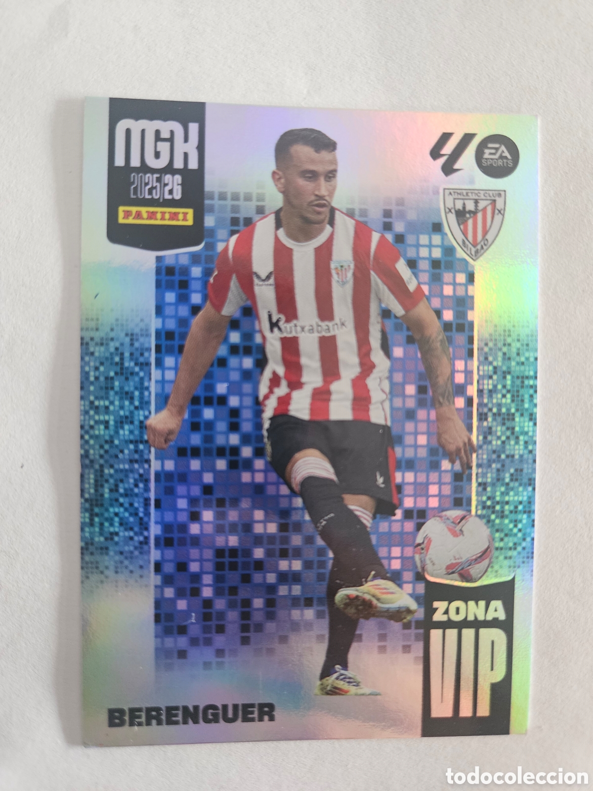Cromos de f&uacute;tbol: MEGACRACKS 2025/2026 390 BERENGUER BILBAO VIP .