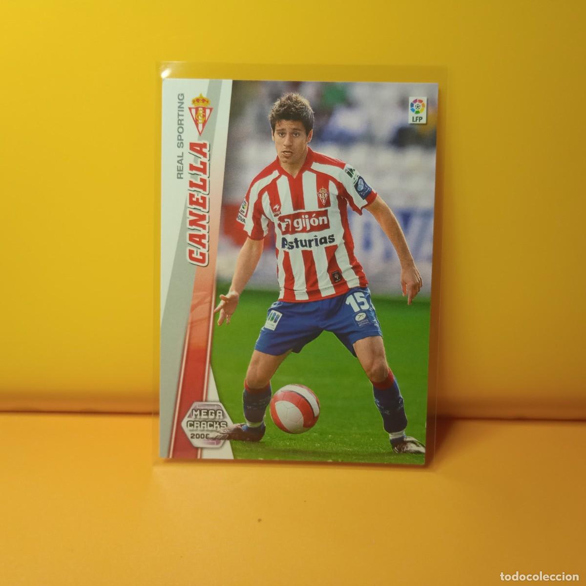 Cromos de Futebol: MEGACRACKS 2008 2009 08 09 SPORTING DE GIJ&Oacute;N CANELLA 294