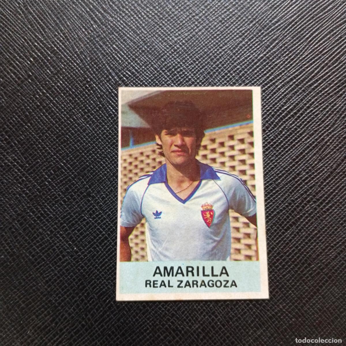 Football Stickers: AMARILLA ZARAGOZA MATEO MIRETE 1982 1983 CROMO FUTBOL 82 83 - DESPEGADO - A133 PG1