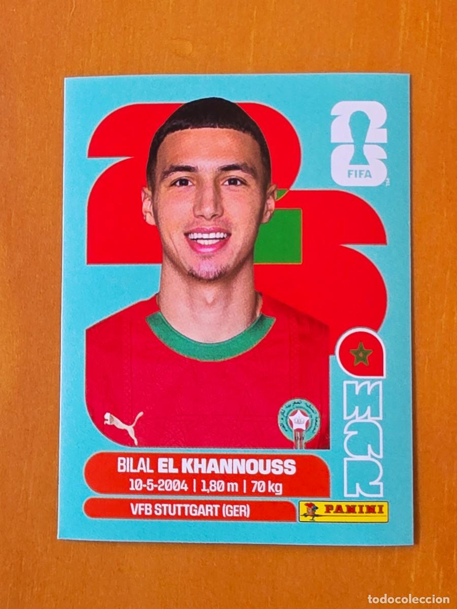 Figurine di Calcio: MAR 14 Bilal El Khannous, Marruecos, Panini FIFA World Cup Mundial 2026 Sticker