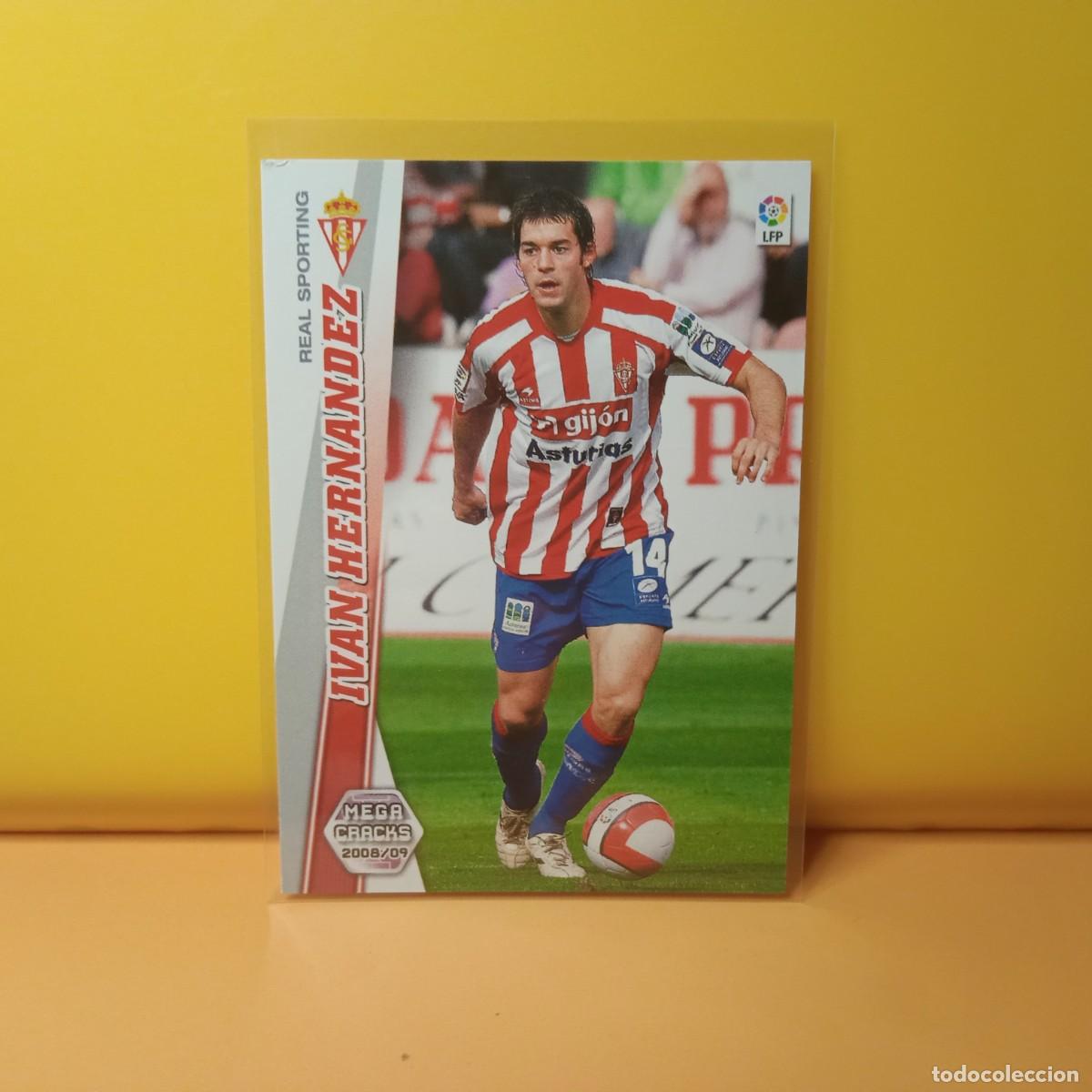 Cromos de f&uacute;tbol: MEGACRACKS 2008 2009 08 09 SPORTING DE GIJ&Oacute;N IVAN HERN&Aacute;DEZ 296