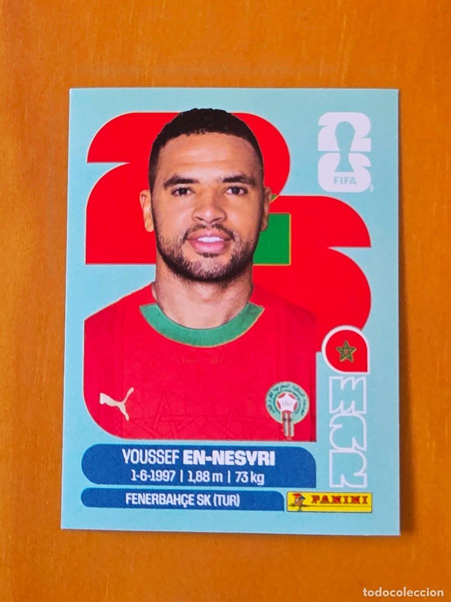 Cromos de f&uacute;tbol: MAR 16 Youssef En-Nesyri, Marruecos, Panini FIFA World Cup Mundial 2026 Sticker