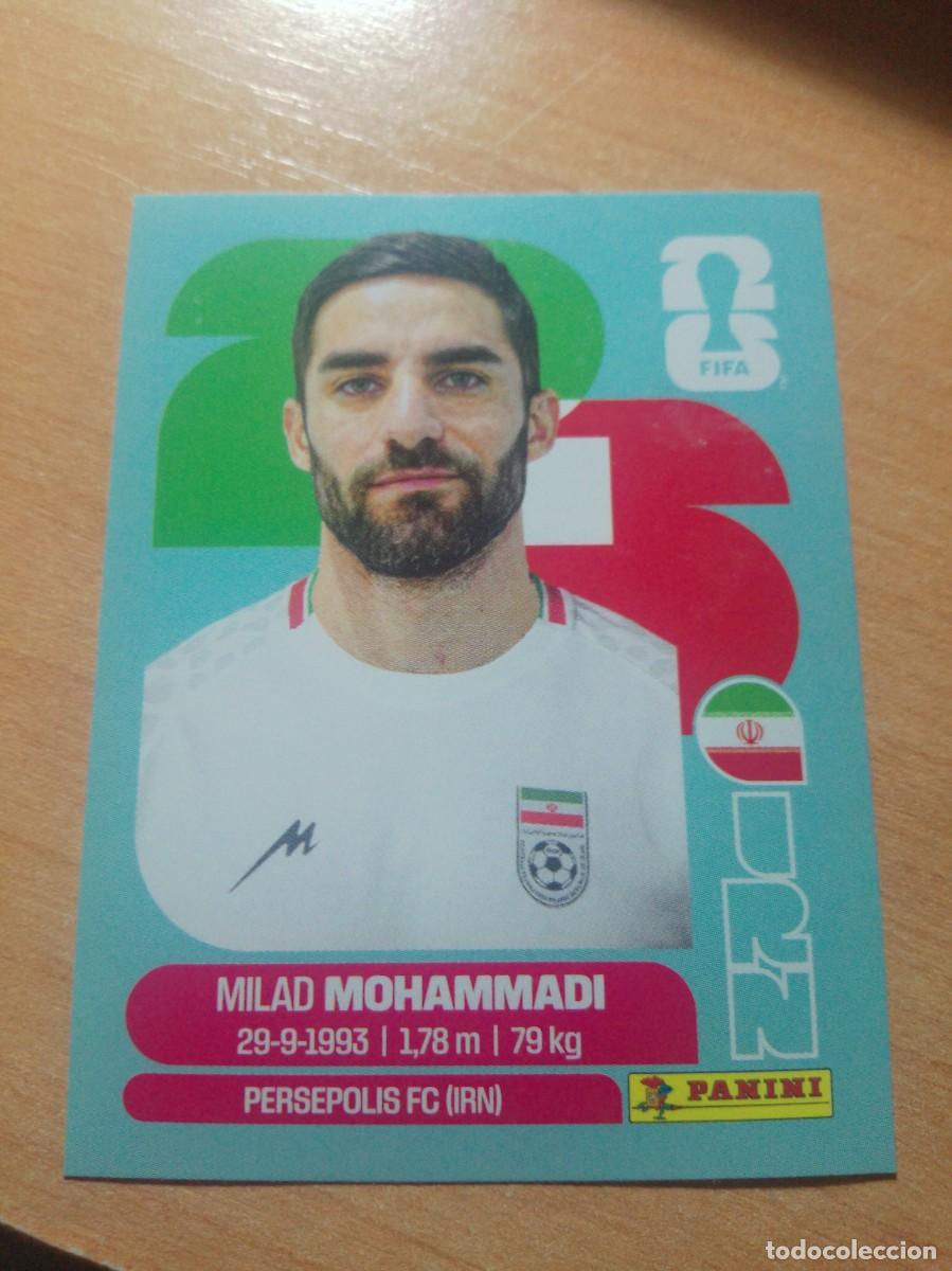 Cartes &agrave; collectionner de Football: IRN 5 IRN5 MILAD MOHAMMADI IRAN MUNDIAL FIFA WORLD CUP 2026 26 PANINI STICKERS NUEVO