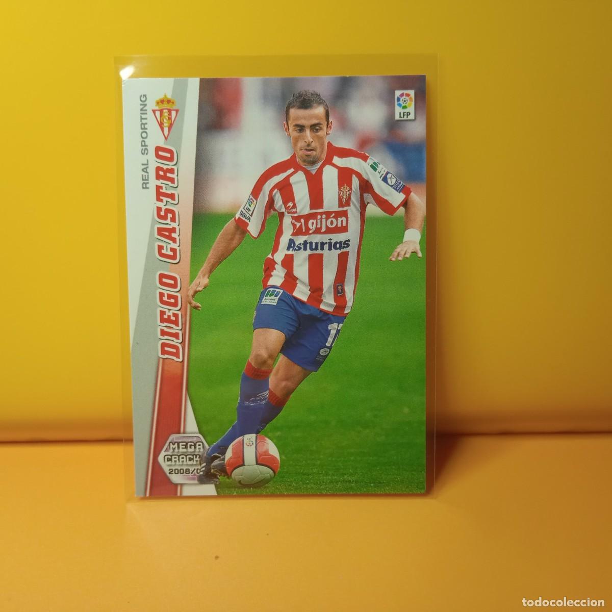 Cromos de f&uacute;tbol: MEGACRACKS 2008 2009 08 09 SPORTING DE GIJ&Oacute;N DIEGO CASTRO 300