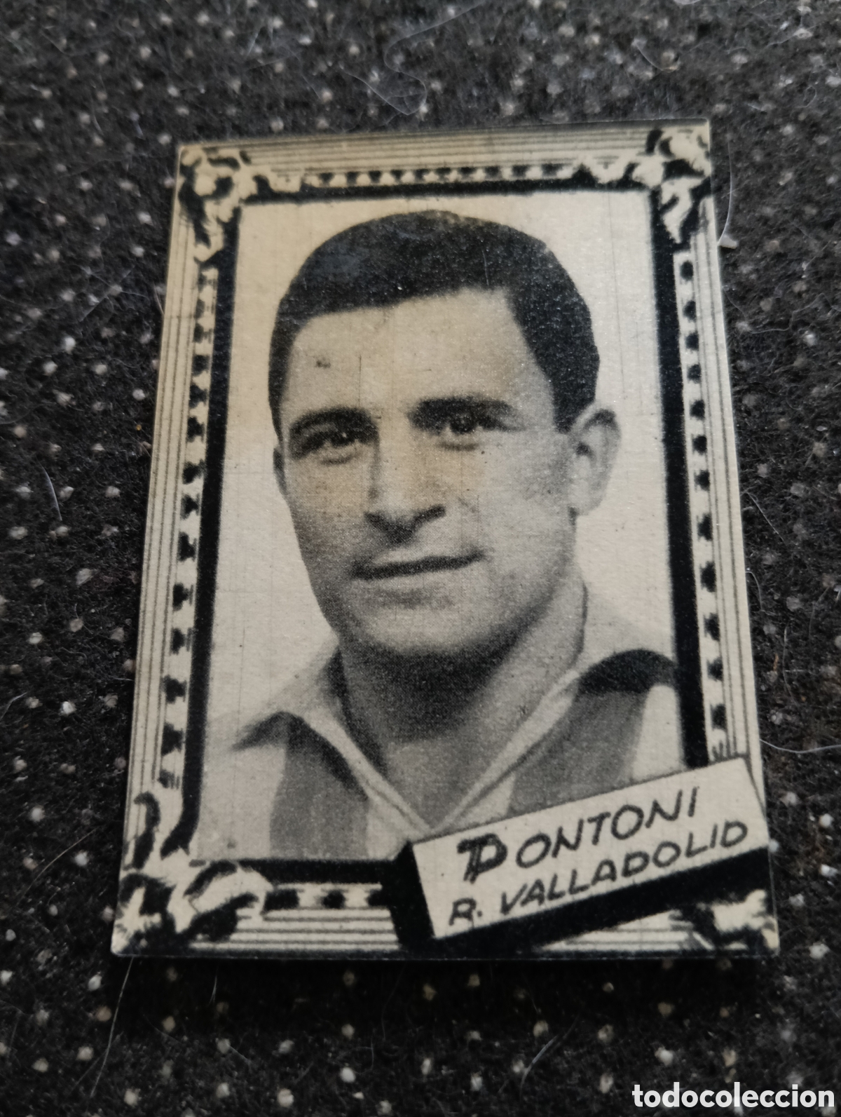 Cromos de f&uacute;tbol: PONTONI - REAL VALLADOLID - CROMO LIGA 1959 1960 - ALBUM FHER DISGRA, sin pegar, en muy buen estado