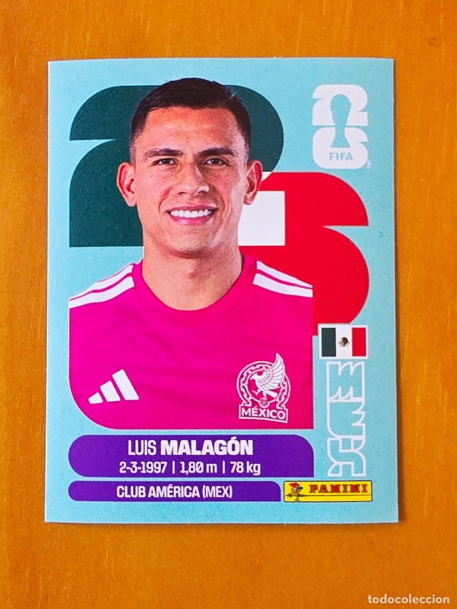Cromos de f&uacute;tbol: MEX 2 Luis Malag&oacute;n, M&eacute;xico, Panini FIFA World Cup Mundial 2026 Sticker