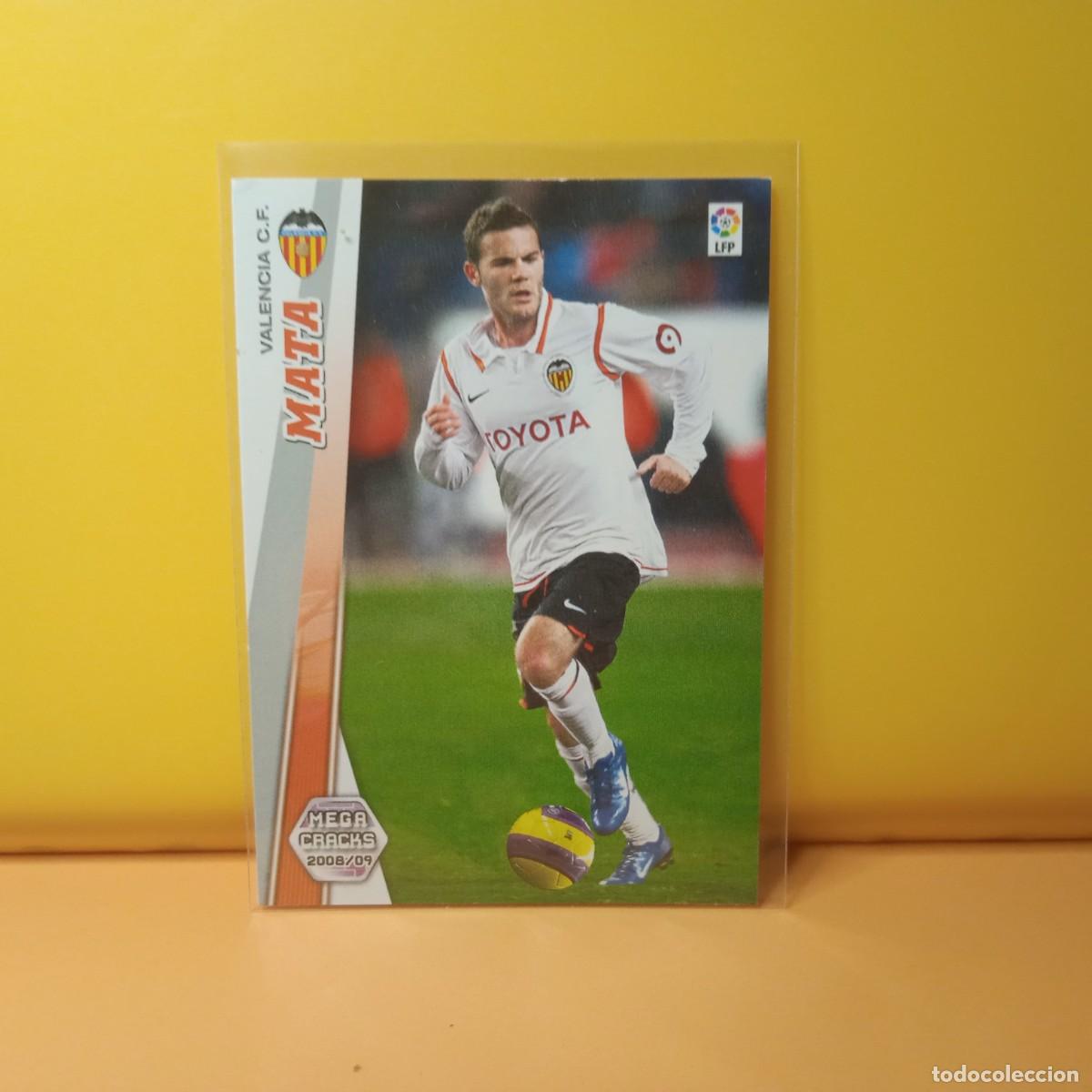 Cromos de f&uacute;tbol: MEGACRACKS 2008 2009 08 09 VALENCIA C.F MATA 321
