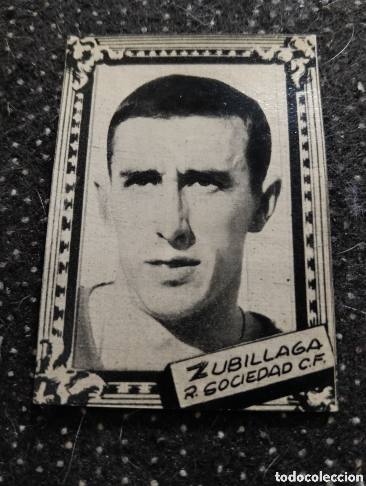 Cromos de f&uacute;tbol: ZUBILLAGA - REAL SOCIEDAD C.F. - CROMO LIGA 1959 1960 - ALBUM FHER DISGRA, sin pegar, en muy buen es