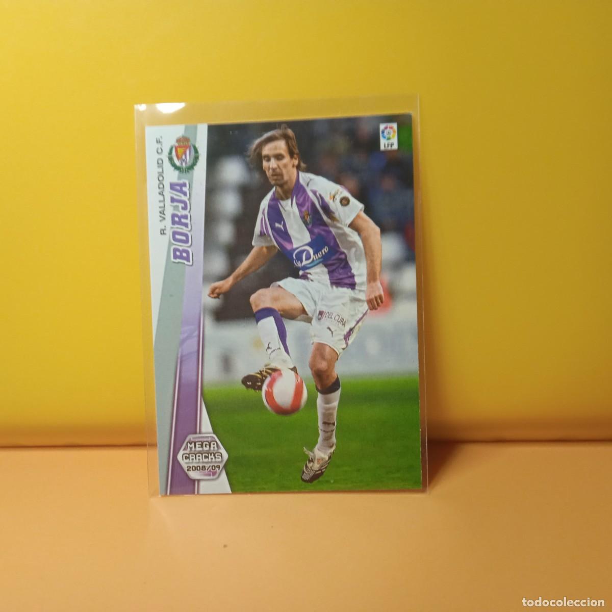 Cromos de f&uacute;tbol: MEGACRACKS 2008 2009 08 09 REAL VALLADOLID BORJA 335