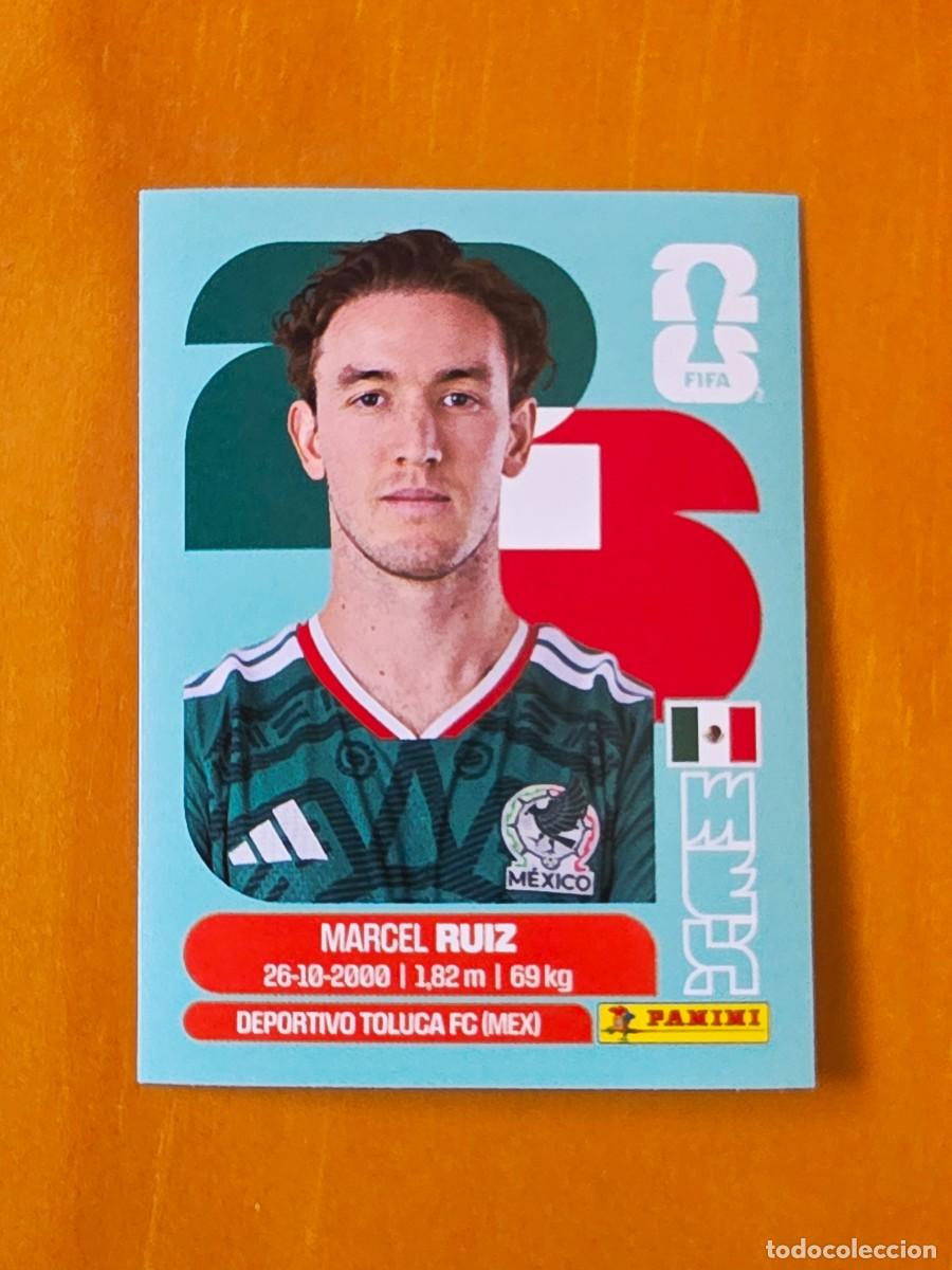 Cromos de f&uacute;tbol: MEX 12 Marcel Ruiz, M&eacute;xico, Panini FIFA World Cup Mundial 2026 Sticker