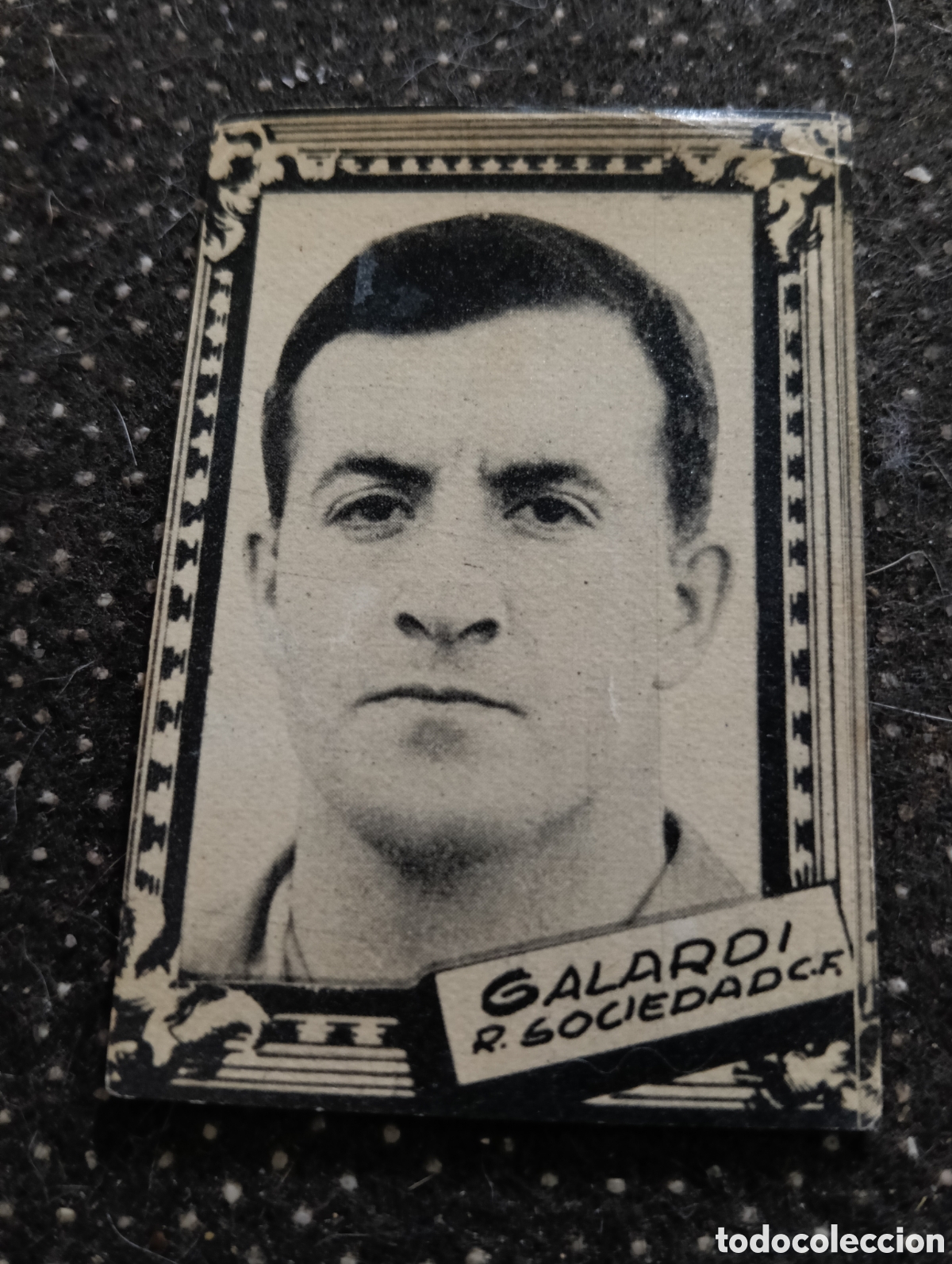 Cromos de f&uacute;tbol: GALARDI - REAL SOCIEDAD C.F. - CROMO LIGA 1959 1960 - ALBUM FHER DISGRA, sin pegar, en muy buen esta
