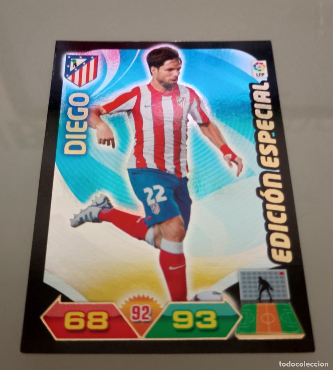 Cromos de Futebol: Diego (At. Madrid). Adrenalyn XL 2011-12 (Panini) Edici&oacute;n Especial BBVA