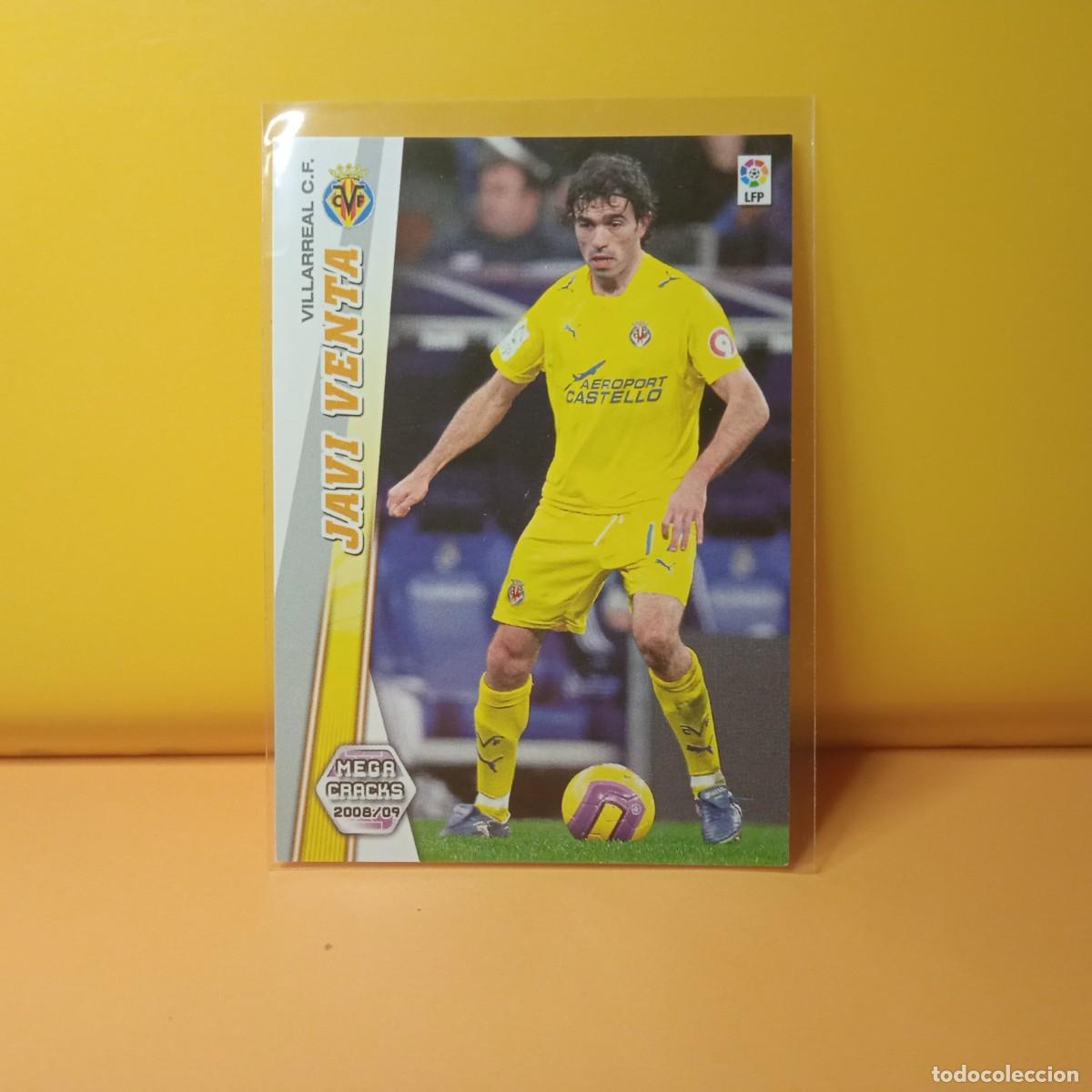 Cromos de f&uacute;tbol: MEGACRACKS 2008 2009 08 09 VILLARREAL C.F JAVI VENTA 345