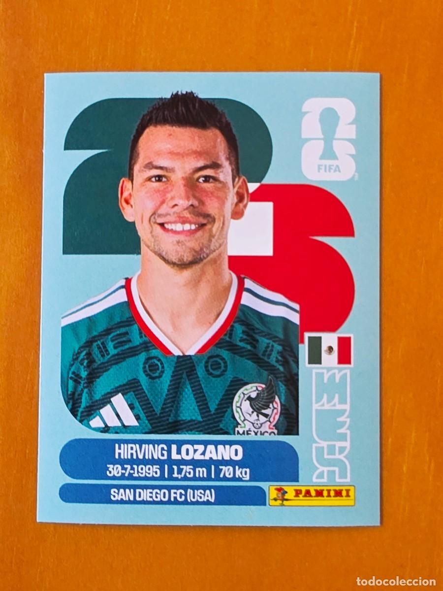 Cromos de f&uacute;tbol: MEX 15 Hirving Lozano, M&eacute;xico, Panini FIFA World Cup Mundial 2026 Sticker