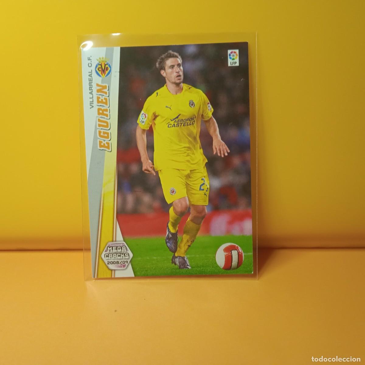 Cromos de f&uacute;tbol: MEGACRACKS 2008 2009 08 09 VILLARREAL C.F EGUREN 352