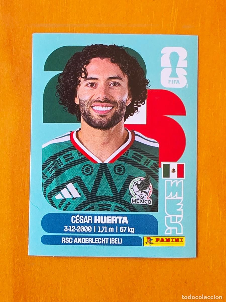 Cromos de f&uacute;tbol: MEX 20 C&eacute;sar Huerta, M&eacute;xico, Panini FIFA World Cup Mundial 2026 Sticker