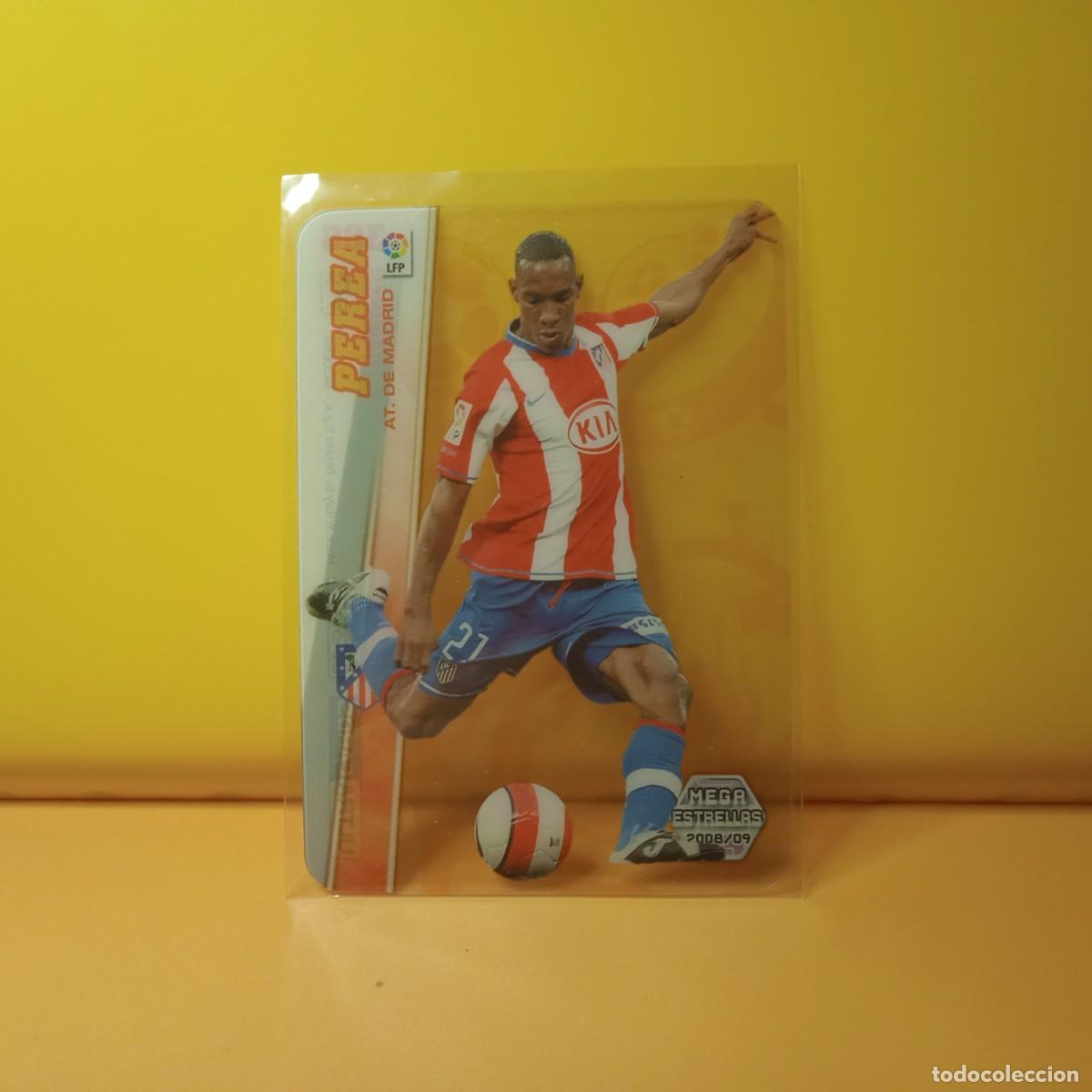 Cromos de f&uacute;tbol: MEGACRACKS 2008 2009 08 09 ATL&Eacute;TICO DE MADRID (ULTRA CARDS) PEREA 366