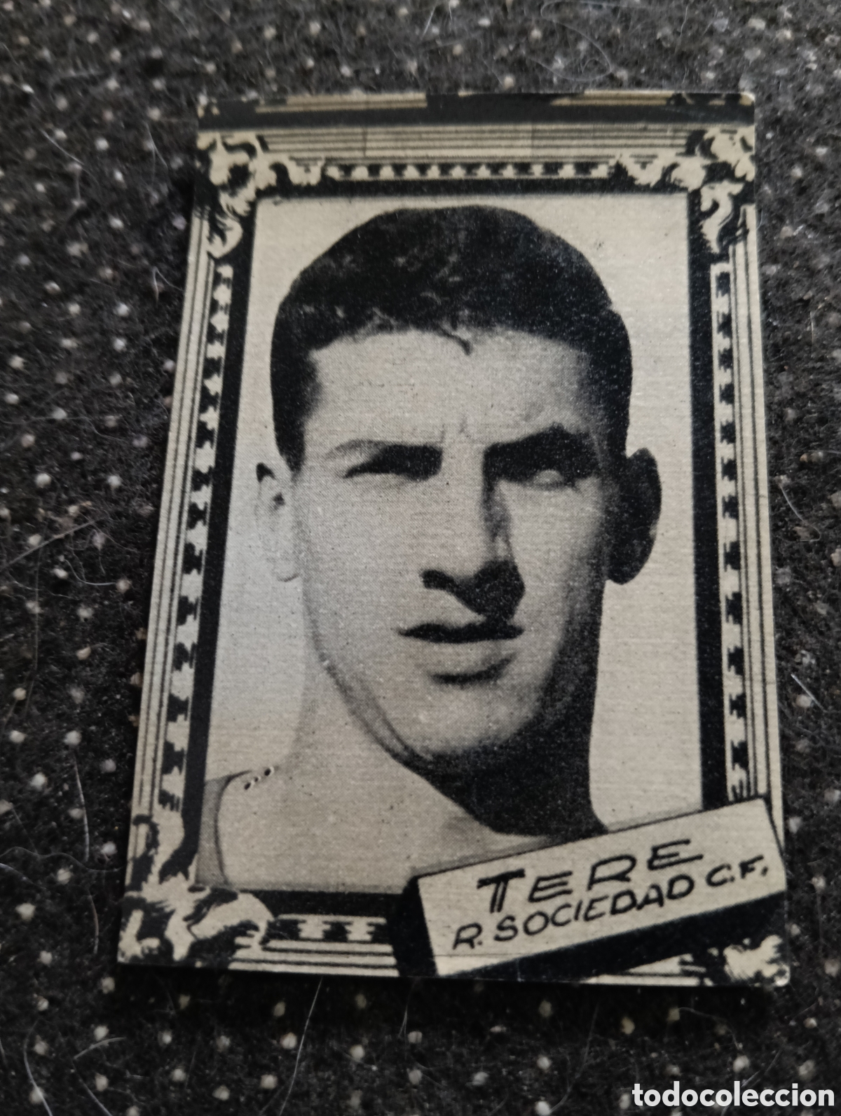 Cromos de f&uacute;tbol: TERE - REAL SOCIEDAD C.F. - CROMO LIGA 1959 1960 - ALBUM FHER DISGRA, sin pegar, en muy buen estado