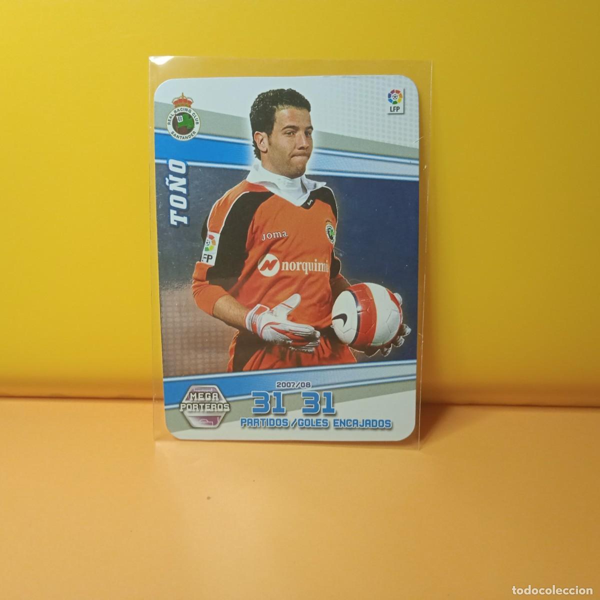 Cromos de f&uacute;tbol: MEGACRACKS 2008 2009 08 09 RACING DE SANTANDER (MEGA PORTEROS) TO&Ntilde;O 401