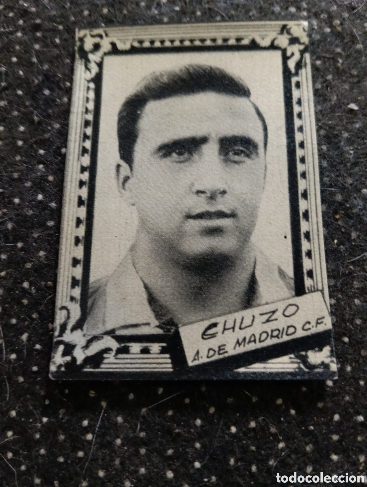 Cromos de f&uacute;tbol: CHUZO - ATL&Eacute;TICO DE MADRID - CROMO LIGA 1959 1960 - ALBUM FHER DISGRA, sin pegar, en muy buen estado