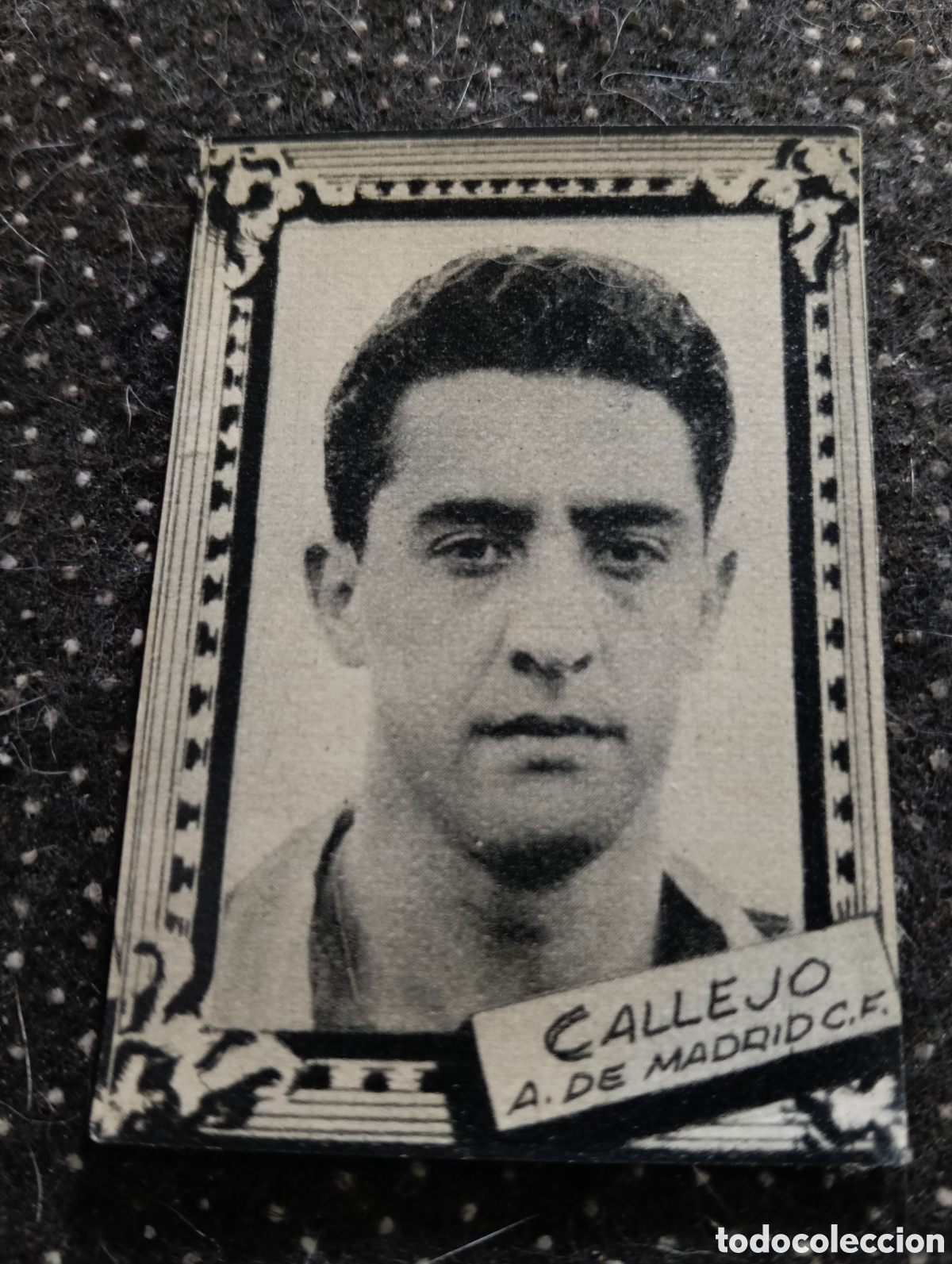 Cromos de f&uacute;tbol: CALLEJO - ATL&Eacute;TICO DE MADRID - CROMO LIGA 1959 1960 - ALBUM FHER DISGRA, sin pegar, en muy buen esta