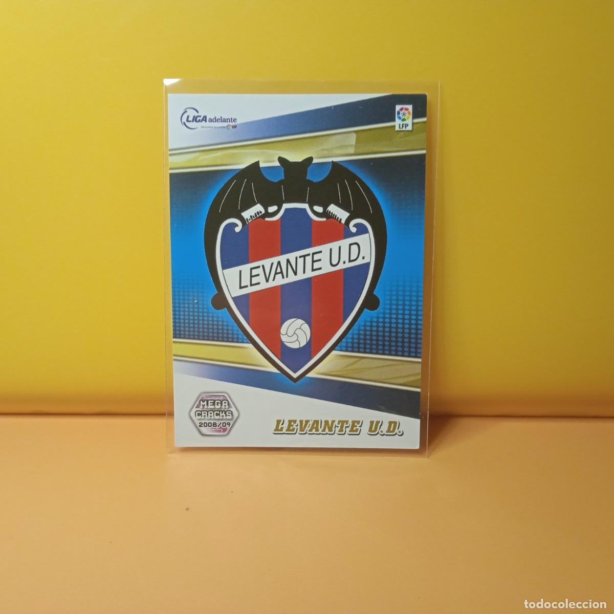 Cromos de f&uacute;tbol: MEGACRACKS 2008 2009 08 09 LIGA ADELANTE ESCUDO LEVANTE U.D 408