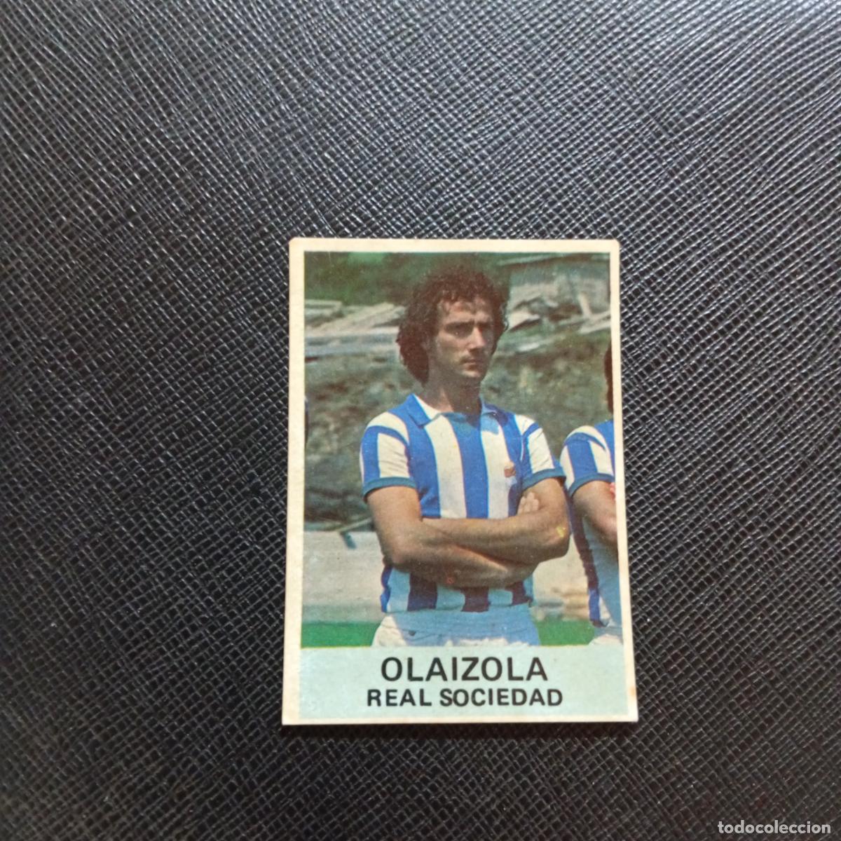 Cromos de f&uacute;tbol: OLAIZOLA REAL SOCIEDAD MATEO MIRETE 1982 1983 CROMO FUTBOL 82 83 - DESPEGADO - A133 PG82