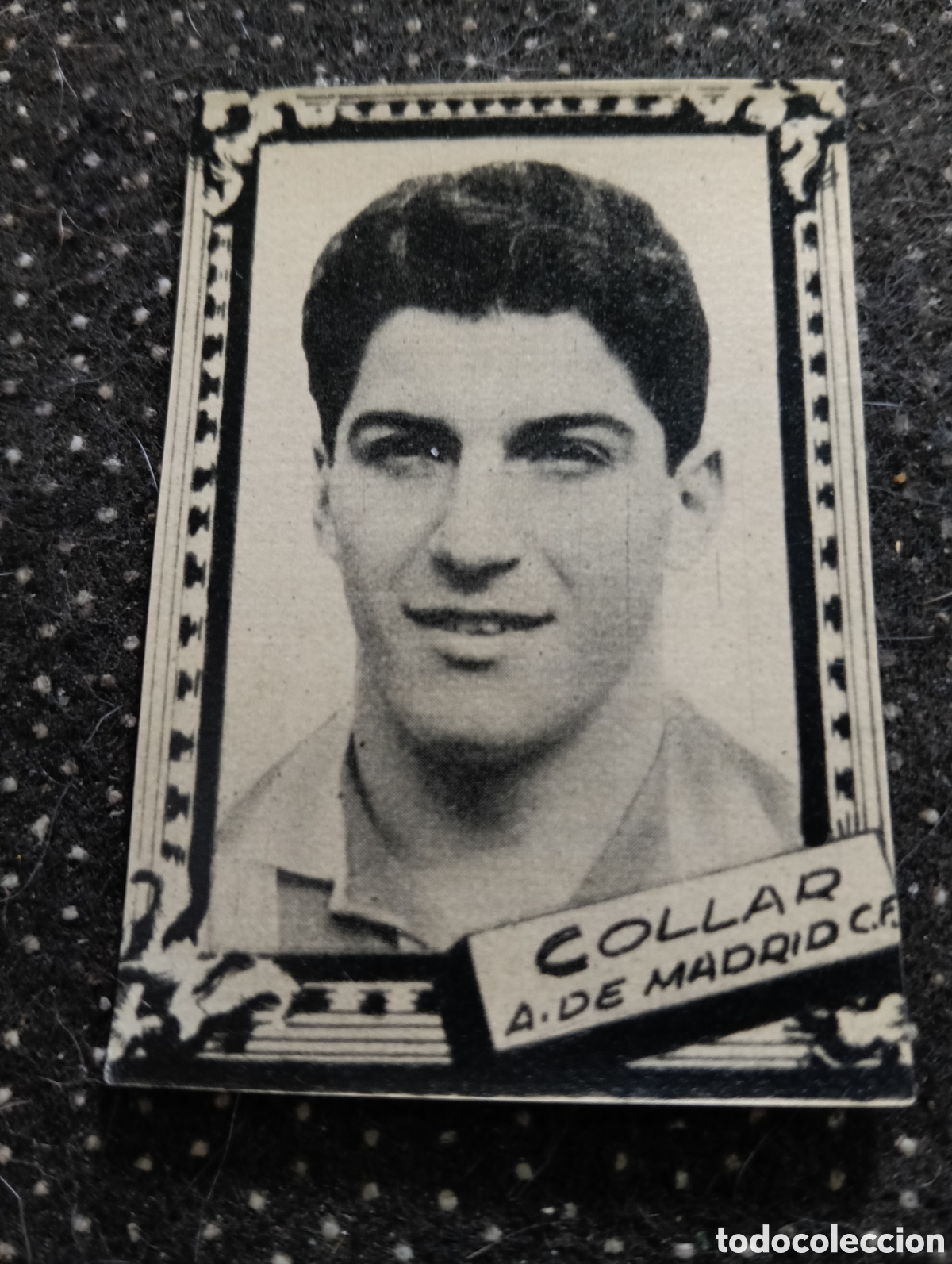 Cromos de f&uacute;tbol: COLLAR - ATL&Eacute;TICO DE MADRID - CROMO LIGA 1959 1960 - ALBUM FHER DISGRA, sin pegar, en muy buen estad